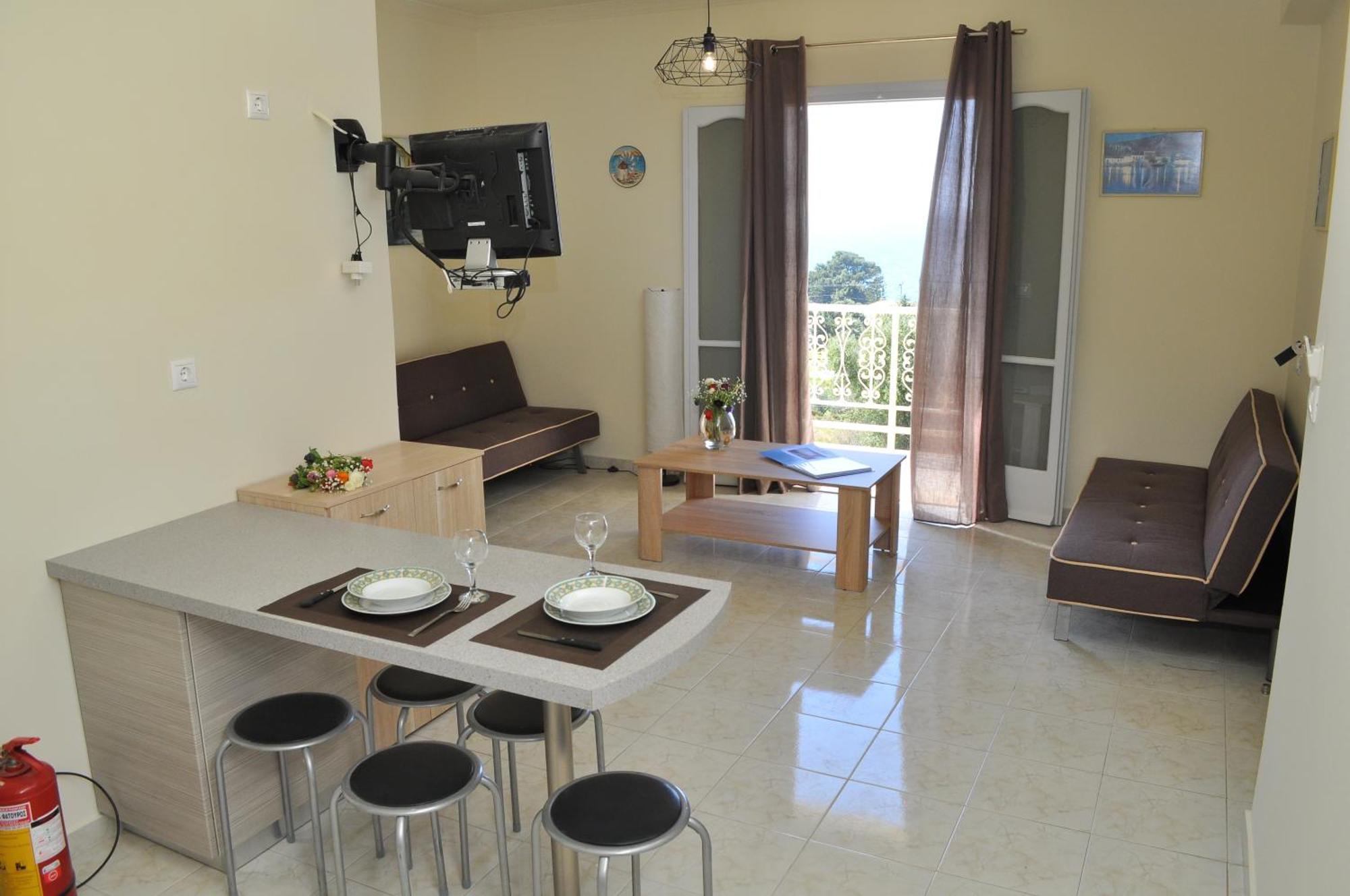 Polymnia Apartments Lassi Ласи Екстериор снимка
