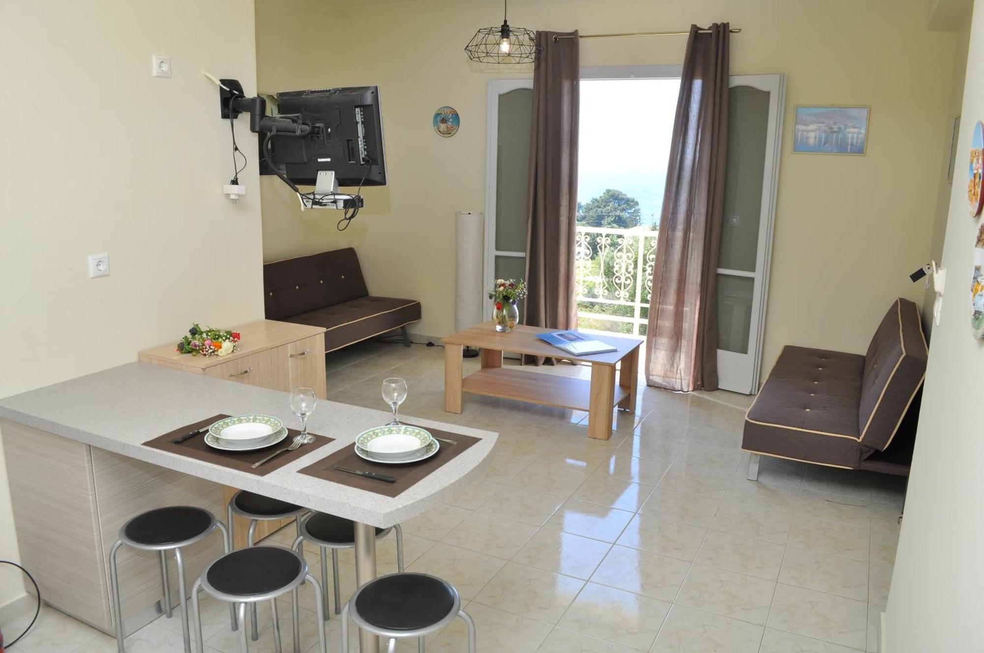 Polymnia Apartments Lassi Ласи Екстериор снимка